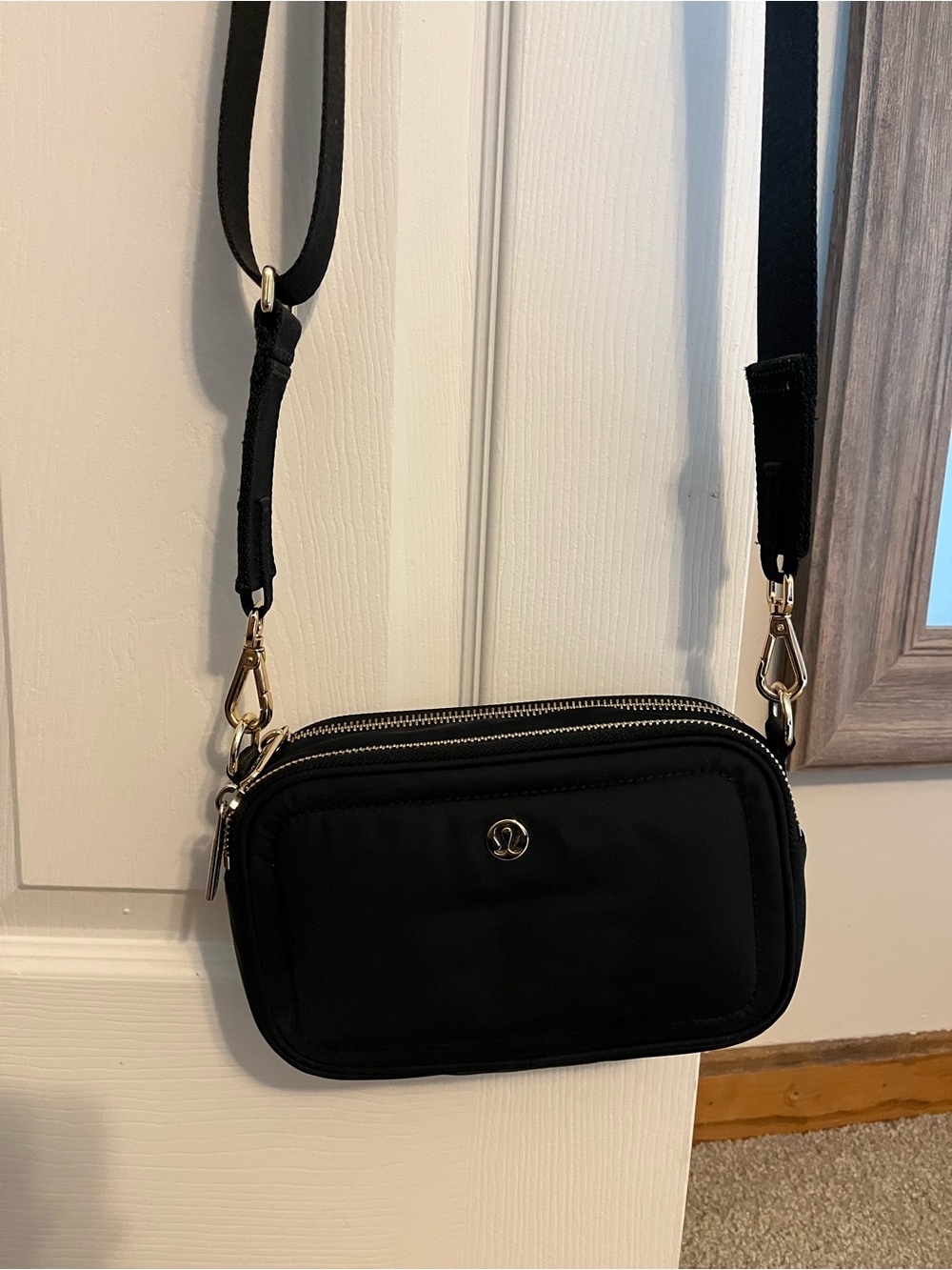 Lululemon Black Crossbody Bag